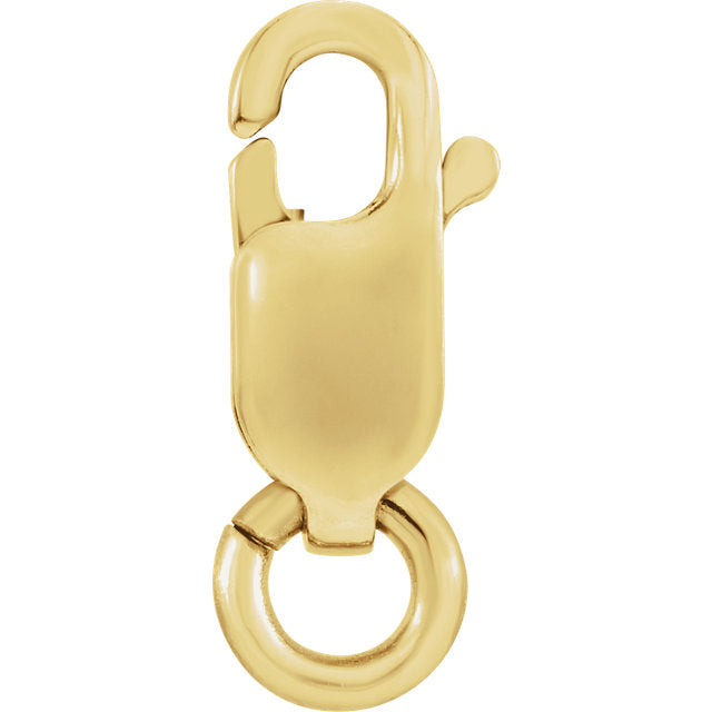 Lobster Claw Clasp Set of 10 in Gold Tone appx 14mm - ALW027